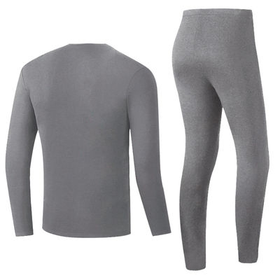 Long Sleeve T Shirts Heated Thermal Underwear Wireless Remote Control Battery Powered