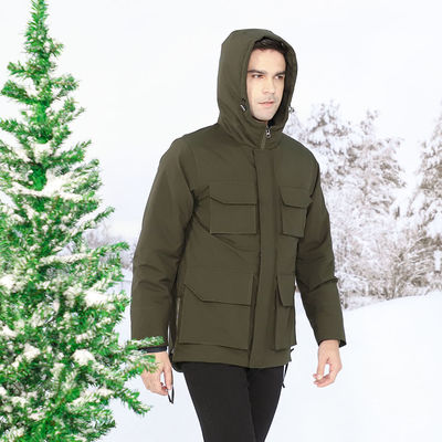 Electric Rechargeable Heated Clothes Heated Jacket For Men With Battery Pack