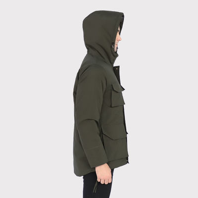Fleece Men's Heated Jacket Rechargeable Electric Heated Clothes for Hiking
