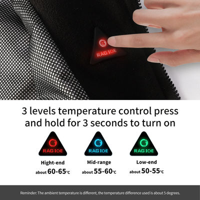 Wholesale Electric Heated Clothes Polar Fleece Heated Vest For Men Heating Skiing
