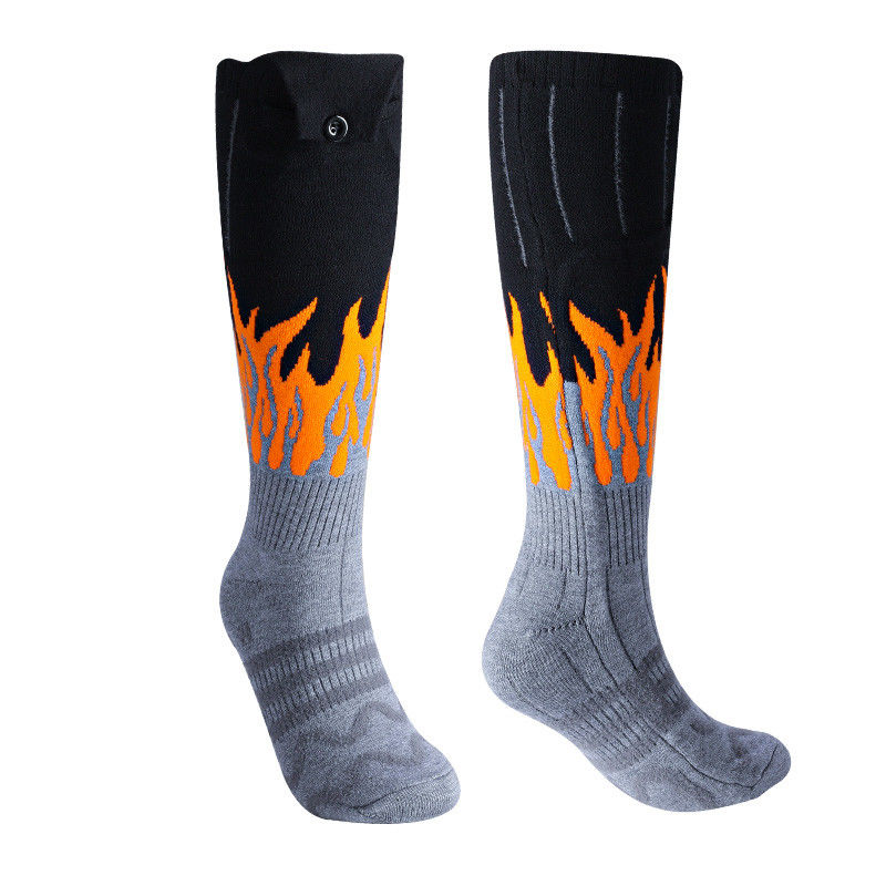 7.4V 3350mAh Rechargeable Battery Electric Heated Socks For Outdoor Riding Camping Hiking